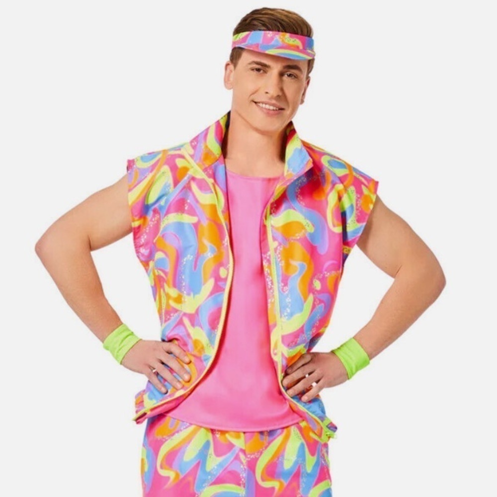 InSpirit Designs Barbie Ken Adult Costume Top Size Small